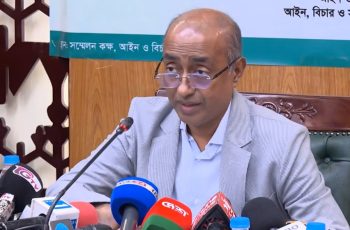 অপ্রতুল বিচারিক ব্যবস্থায় ৪৫ লাখ মামলা চলমান: আইনমন্ত্রী