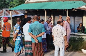 শৈলকূপায় ট্রাকের চাপায় ৭৫ বছরের পথচারীর মৃত্যু