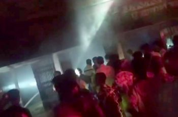 চাঁপাইনবাবগঞ্জে টিসিবির গোডাউনে অগ্নিকাণ্ডে যুবকের মৃত্যু
