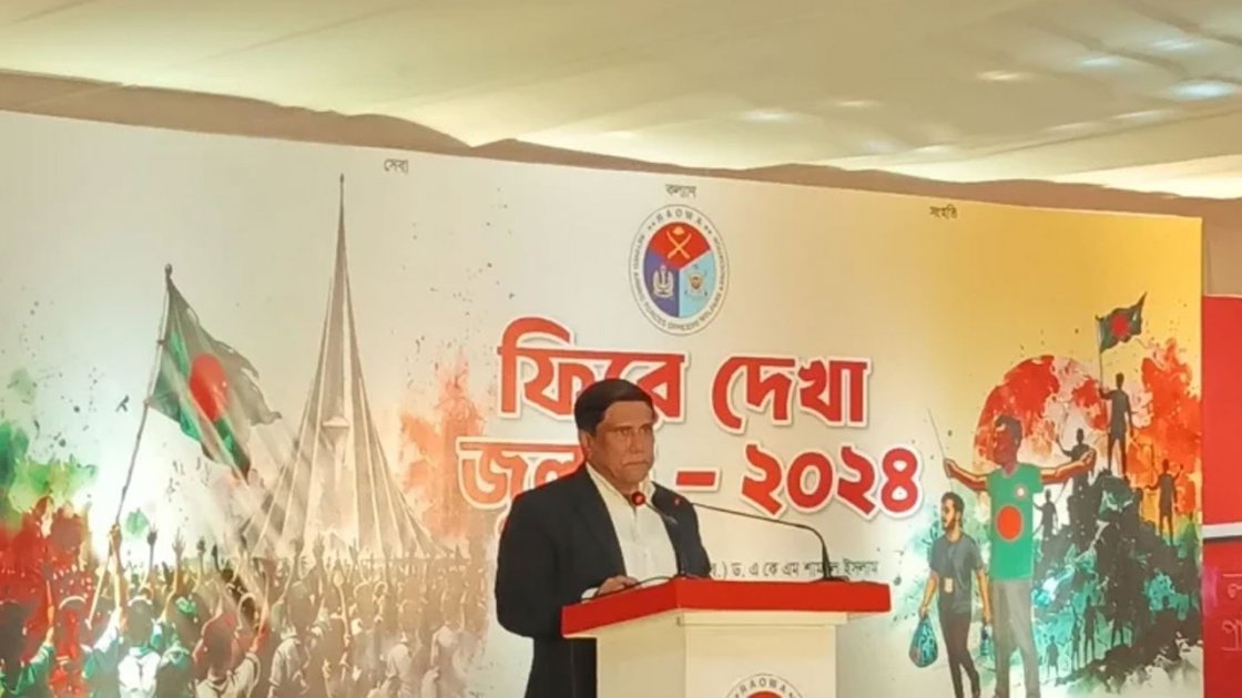 জুলাইকে অবহেলা করে দেশকে এগিয়ে নেওয়া সম্ভব নয়: প্রতিরক্ষা উপদেষ্টা