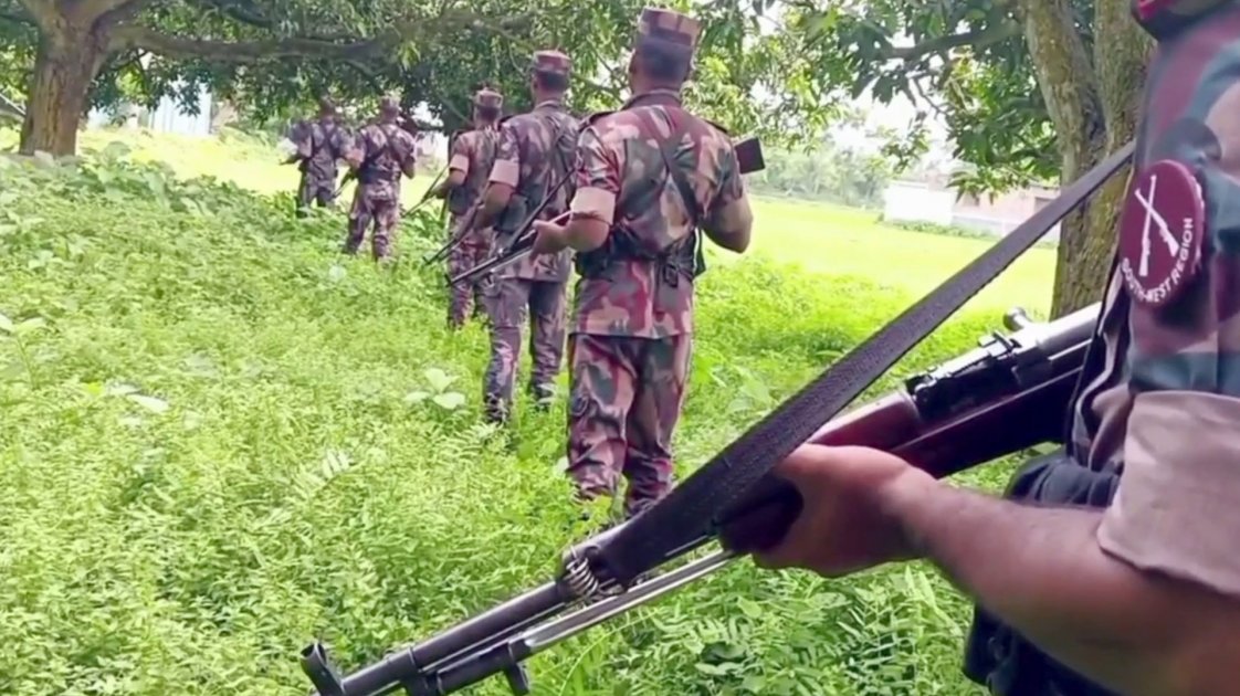 বিজিবির বাধায় সীমান্তে ২২ জন পুশইনের চেষ্টা ব্যর্থ