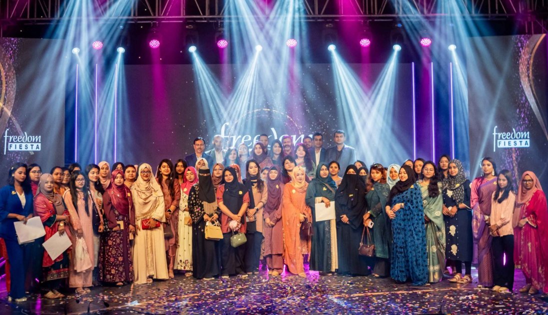 ‘ফ্রিডম’ ক্যাম্পেইনে বিজয়ীদের পুরস্কৃত করা হলো