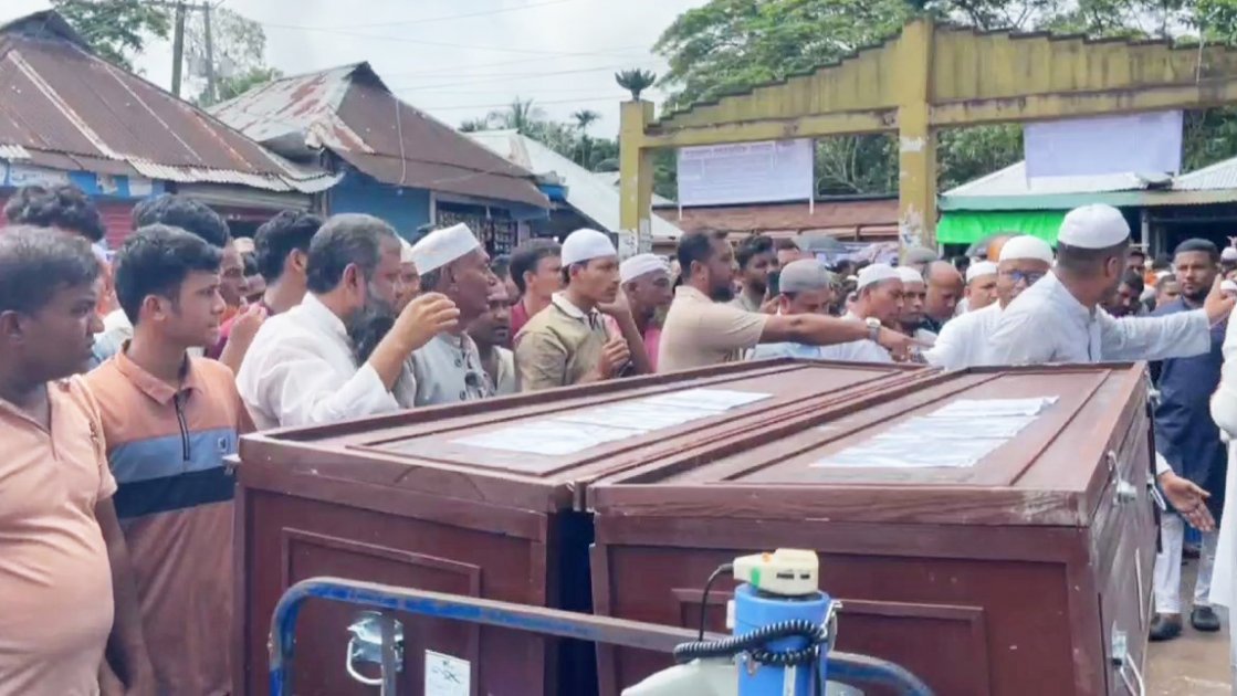 সৌদিতে দুর্ঘটনায় নিহত দুই ভাইয়ের অন্ত্যেষ্টিক্রিয়া সম্পন্ন