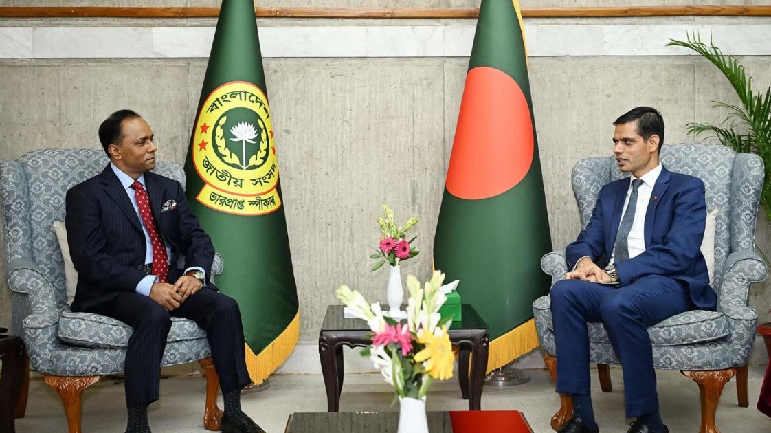 নেপালের রাষ্ট্রদূতের সঙ্গে ভারপ্রাপ্ত স্পিকারের সাক্ষাৎ, সার্ক কার্যকরে একমত