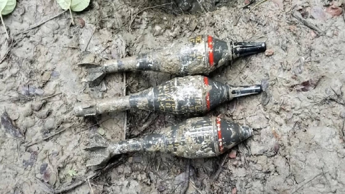 লক্ষ্মীপুরে পাইপলাইন স্থাপনের সময় উদ্ধার হলো ৩ মর্টার শেল