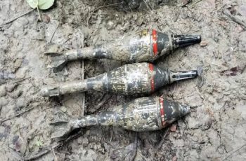 লক্ষ্মীপুরে পাইপলাইন স্থাপনের সময় উদ্ধার হলো ৩ মর্টার শেল