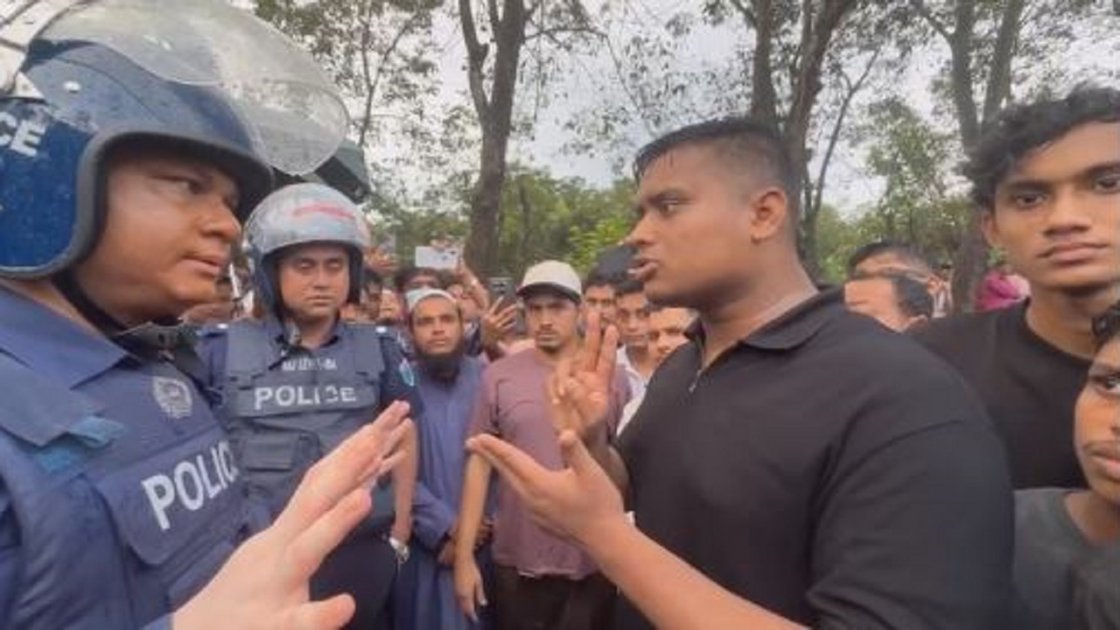 হবিগঞ্জে এনসিপির নেতাদের প্রতিবাদ কর্মসূচিতে বাধা
