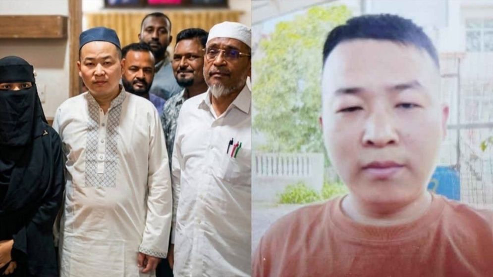 ফেসবুকে প্রেম, চীন থেকে নেত্রকোণায় বিয়ে করলেন যুবক