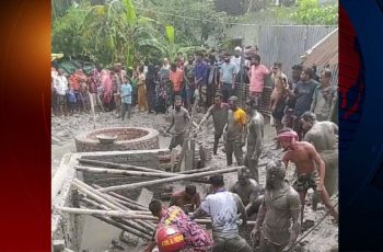 বাগেরহাটে নির্মাণাধীন সেফটিক ট্যাংক ধসে শ্রমিক নিহত, আহত ১
