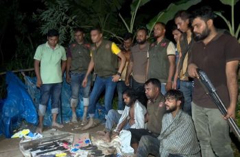 বগুড়ায় রকি বাহিনীর প্রধানসহ তিনজন গ্রেফতার
