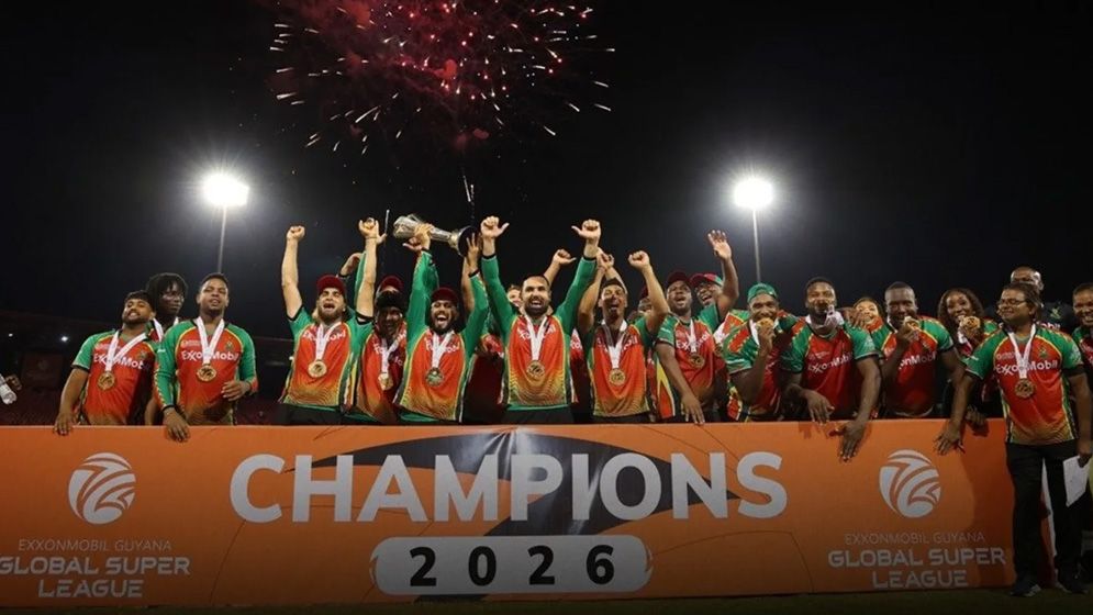 ৮৫ রানের পুঁজি নিয়ে গায়ানা আমাজন ওয়ারিয়র্সের চ্যাম্পিয়ন হওয়া