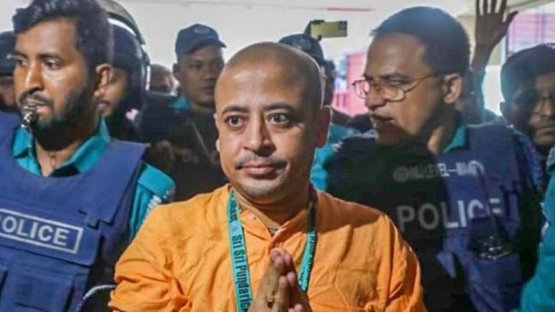 হাইকোর্টে জামিন পেলেন চিন্ময় কৃষ্ণ দাস
