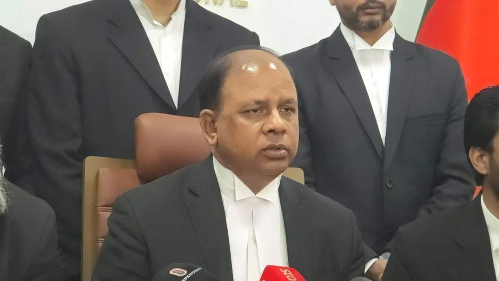শেখ হাসিনার বক্তব্য প্রচারে আইনি বাধা নেই: চিফ প্রসিকিউটর