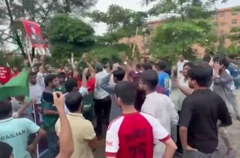 বরিশাল বিশ্ববিদ্যালয়ে ছাত্রদল ও ছাত্রশিবিরের সংঘর্ষ, আহত কয়েকজন