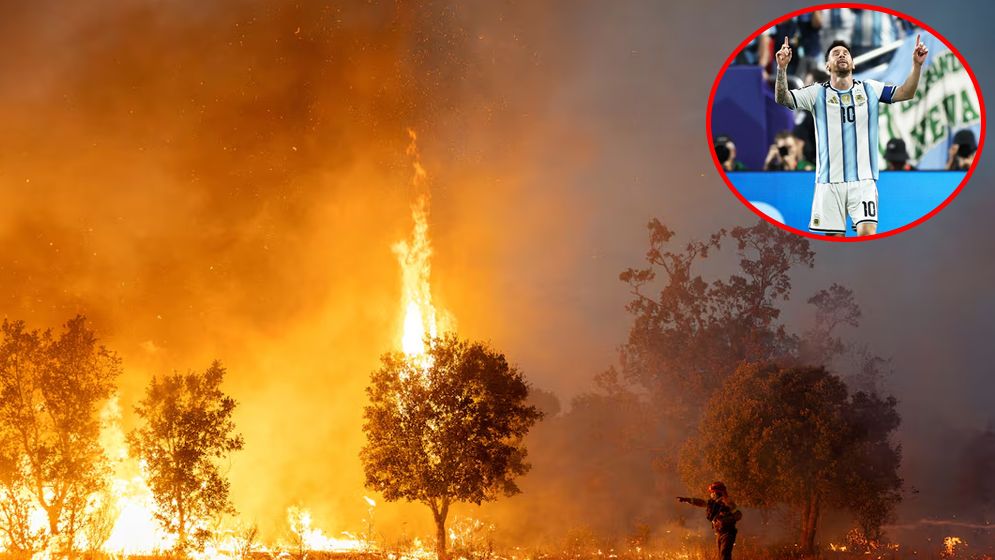 মেসির ৮০ হাজার ইউরো অনুদান স্পেনে দাবানল ক্ষতিগ্রস্তদের জন্য