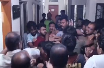 গোবিপ্রবিতে নিম্নমানের খাবার বিতরণের অভিযোগে শিক্ষার্থীদের হাতাহাতি