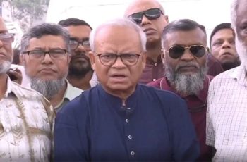শেখ হাসিনাকে বক্তব্যের সুযোগ দেওয়ায় জুলাই শহীদদের অসম্মান: রিজভী