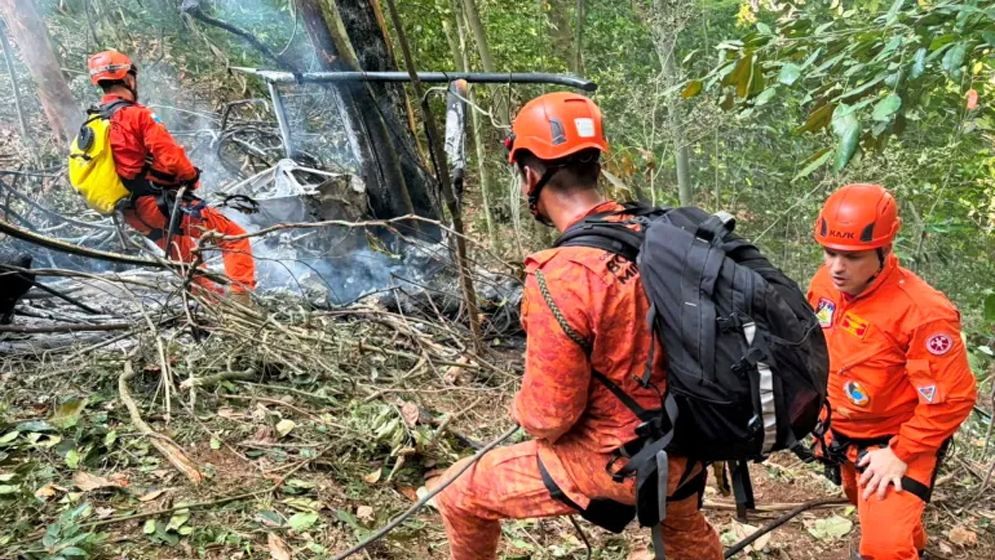 ব্রাজিলে হেলিকপ্টার বিধ্বস্ত, নিহত ৪ জনের মধ্যে ৩ কলম্বিয়ান নারী