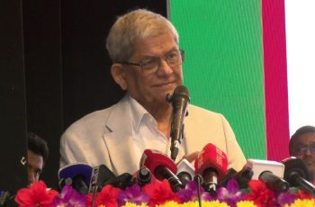 বিরোধী দলের বক্তব্যে শেখ হাসিনার ভাষার প্রতিধ্বনি: মির্জা ফখরুল