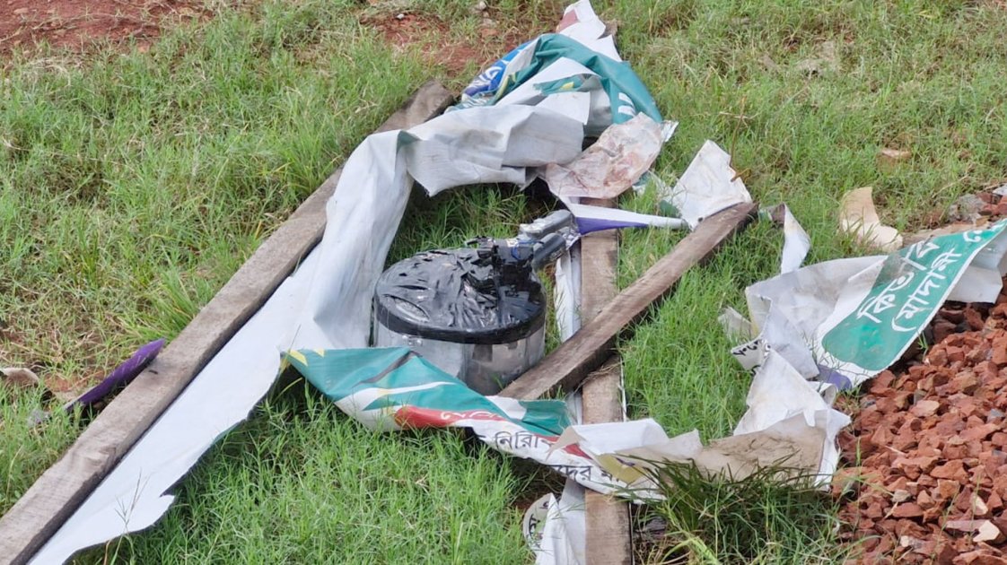 সাভারে উদ্ধার হলো বোমাসদৃশ প্রেসার কুকার, তদন্ত চলছে