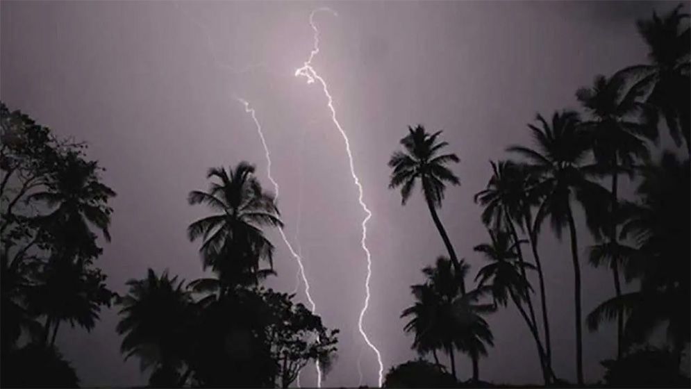 ৬ জেলায় বজ্রবৃষ্টির পূর্বাভাস, ঝড়ো হাওয়া আসছে