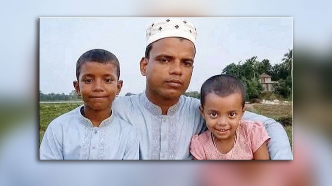 দিরাইয়ে সন্তান হত্যার অভিযোগে বাবার গ্রেপ্তার, নিন্দা জানালো স্থানীয়রা