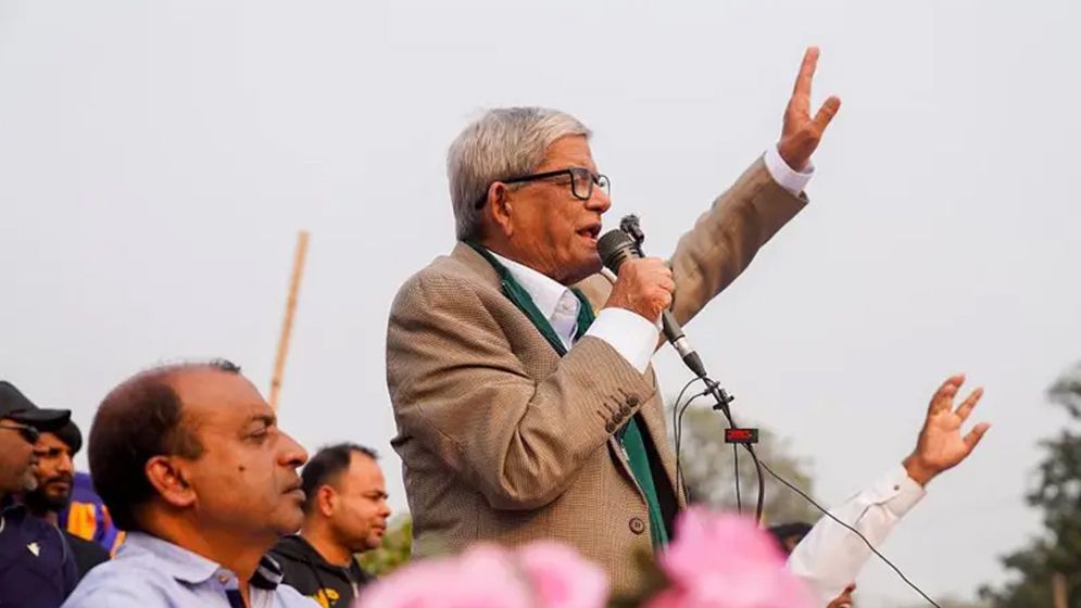 বিএনপির রাষ্ট্রপতি প্রার্থী মির্জা ফখরুল ইসলাম আলমগীর