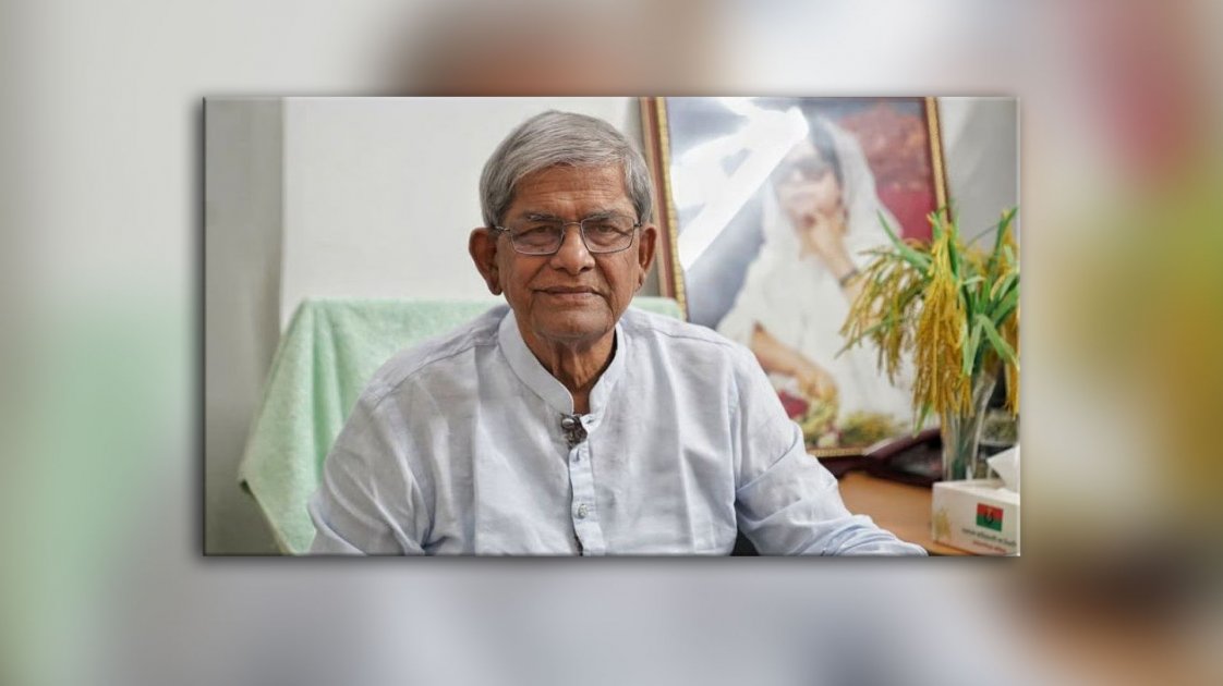 রাষ্ট্রপতি পদে বিএনপির প্রার্থী হলেন মির্জা ফখরুল ইসলাম আলমগীর