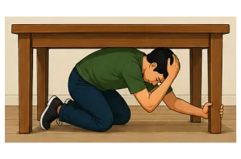 ভূমিকম্পের সময় নিরাপদ থাকার ৫ কার্যকরী উপায়