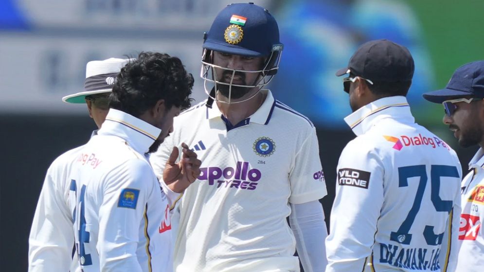 শ্রীলঙ্কার বিপক্ষে টেস্টে ভারতের সংগ্রহ ১ উইকেটে ১০১ রান
