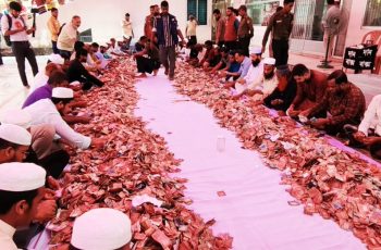 শাহজালাল মাজারের দানবাক্সে পাওয়া গেল ৭০ লাখ টাকা ও স্বর্ণ