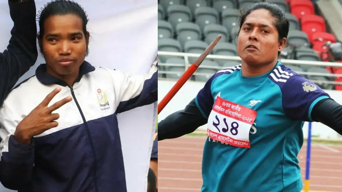 জান্নাত ও কবিতার পদক বাতিল, আজীবন নিষিদ্ধ দুই অ্যাথলেট
