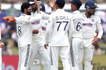 শ্রীলঙ্কা ২৮৪ রানে অলআউট, ভারতের ১৭৮ রানের লিড
