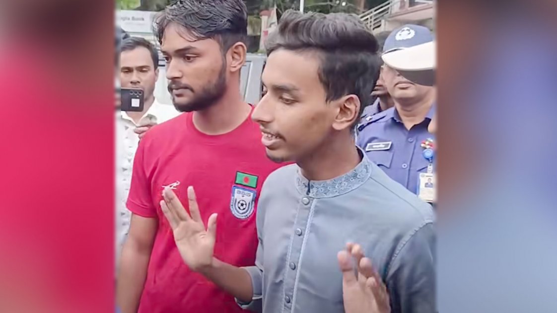 হবিগঞ্জে বৈষম্যবিরোধী আন্দোলনের নেতা মাহদী আটক