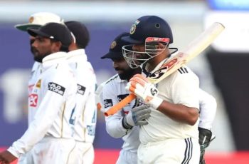 গল টেস্টে ভারত ৩৭২ রানের লক্ষ্য দিল শ্রীলঙ্কাকে