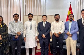 এনসিপির প্রতিনিধি দলের সাক্ষাৎ চীনের রাষ্ট্রদূতের সঙ্গে