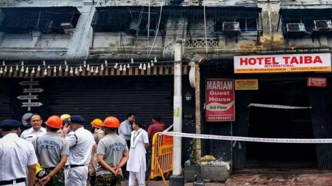 কলকাতায় হোটেলে অগ্নিকাণ্ড: গ্রেপ্তার ১, তদন্ত কমিটি গঠন