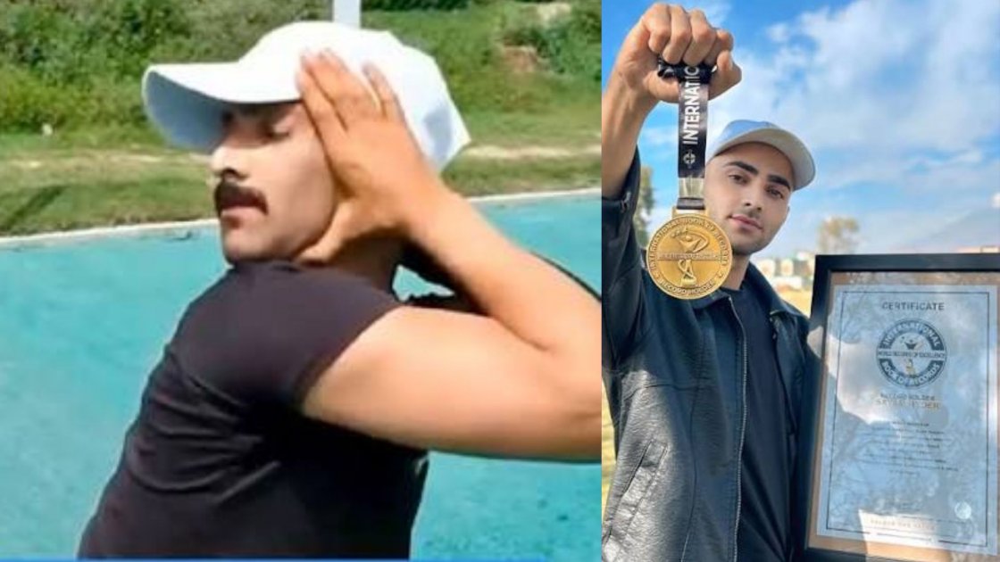 কাশ্মীরের সায়াম হায়দারের অবিশ্বাস্য কীর্তি, পেয়েছেন 'রাবার বয়' খেতাব