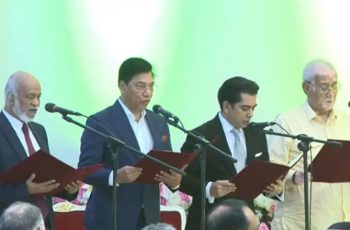 নতুন ৪ মন্ত্রী ও ২ প্রতিমন্ত্রীর শপথ গ্রহণ
