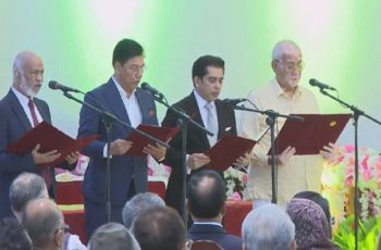 বিএনপি সরকারের নতুন চার মন্ত্রী ও দুই প্রতিমন্ত্রীর শপথ গ্রহণ
