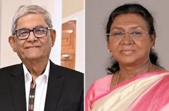 ভারতের রাষ্ট্রপতির অভিনন্দন রাষ্ট্রপতি মির্জা ফখরুল ইসলামকে