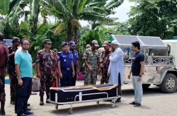 সাতক্ষীরার আলিমুজ্জামান সাজুর মরদেহ দেশে পৌঁছালো