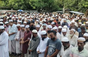 কলকাতায় অগ্নিকাণ্ডে নিহত সাজুর দাফন সম্পন্ন
