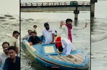 ব্রাহ্মণবাড়িয়ায় নিষিদ্ধ ছাত্রলীগের নদীতে সমাবেশের ঘটনা