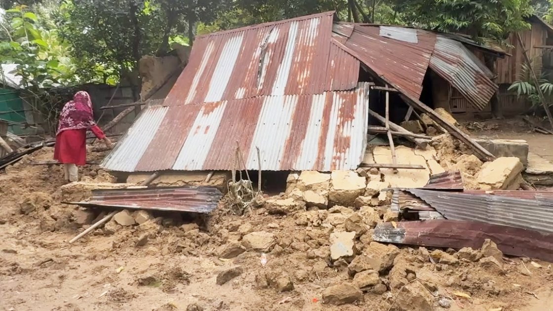 খাগড়াছড়িতে বৃষ্টি ও ঢলে ক্ষতিগ্রস্ত ২৭৮ হেক্টর জমি, হবিগঞ্জে প্লাবিত ১৫ গ্রাম