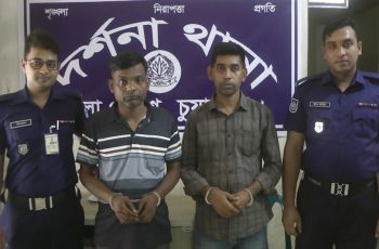 চুয়াডাঙ্গায় অপহৃত কিশোর উদ্ধার, দুই অপহরণকারী গ্রেফতার