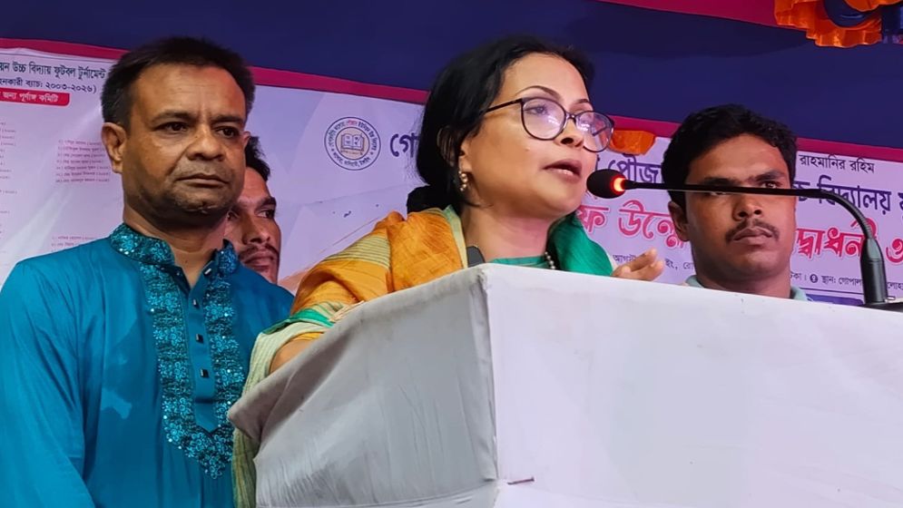 মাদকমুক্ত যুব সমাজ গঠনে খেলাধুলার ভূমিকা উল্লেখ করেছেন সারওয়াত সিরাজ শুক্লা