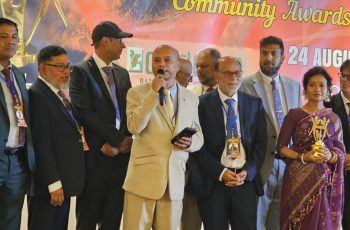 বার্লিনে বাংলা কাগজ বেস্ট পারফরম্যান্স অ্যাওয়ার্ড ২০২৬ প্রদান