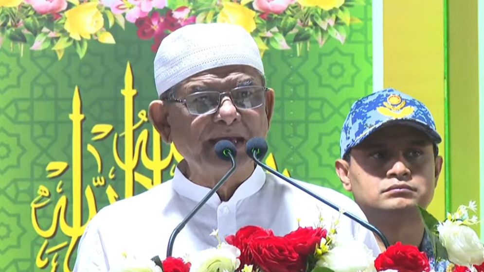 মহানবীর আদর্শে ইনসাফের সমাজ গঠনের আহ্বান রাষ্ট্রপতির