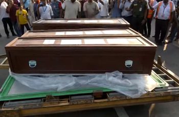 সৌদি আরবে অগ্নিকাণ্ডে নিহত ৯ বাংলাদেশির দাফন সম্পন্ন